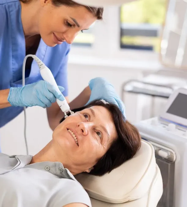 Facial injection treatment performed in Oklahoma City, OK